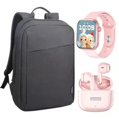 LENOVO - LP40 PRO P Audífonos Bluetooth y S10 reloj inteligente P y Bag