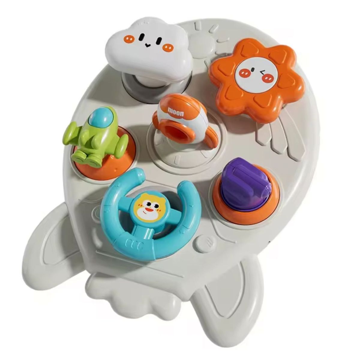 GENERICO - Didáctico Nave  Interactiva  Bebés Sensorial montessori