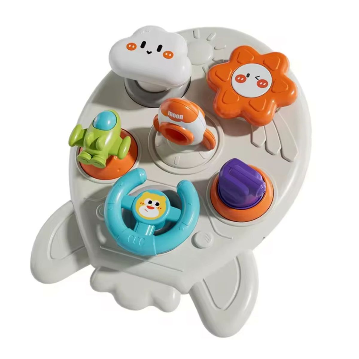 GENERICO - Didáctico Nave  Interactiva  Bebés Sensorial montessori