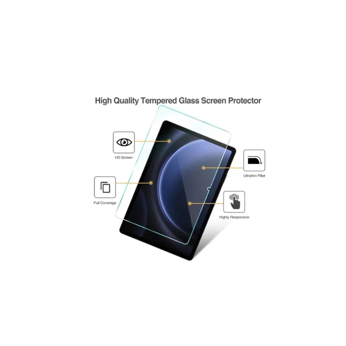 GENERICO - Lamina de Vidrio Templado Para Samsung Galaxy Tab S10FE 10.9