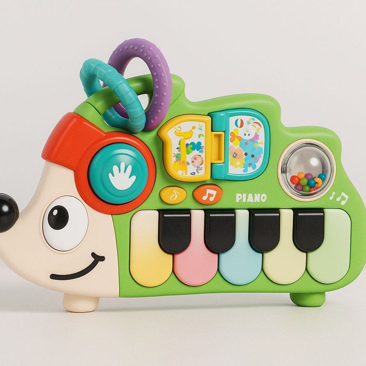 GENERICO - Juguete Piano Musical Didáctico Con Luz Diseño Erizo