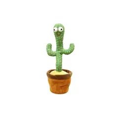 PUNTO STORE - Cactus Bailarín Juguete Canta Y Repite Voz - Ps