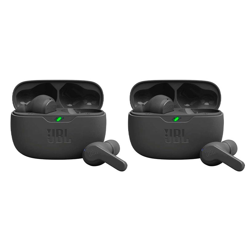 JBL - Set 2 Audífonos Bluetooth JBL WAVE BEAM Negro