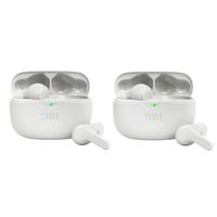 Set 2 Audífonos Bluetooth WAVE BEAM Blanco