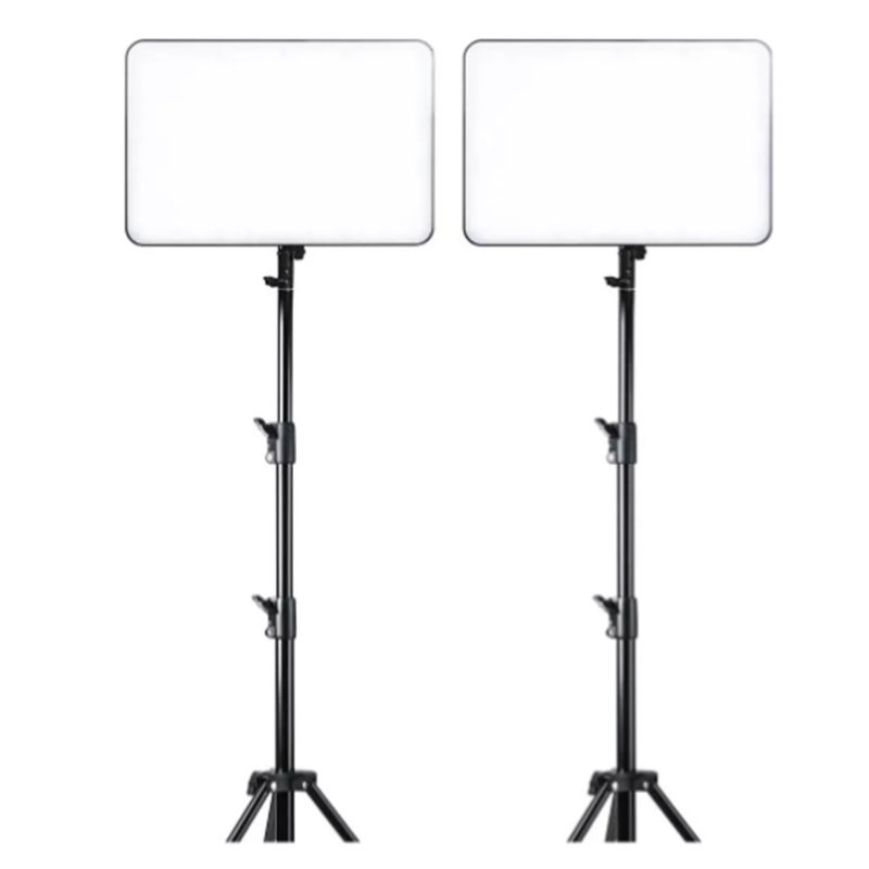 GENERICO - Panel Iluminación Lámpara Y Tripode Luz Led Fotografía Pack