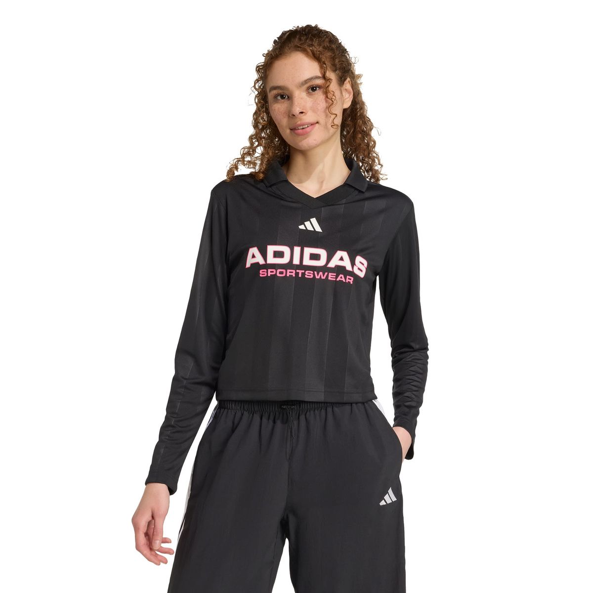 ADIDAS - Polera Polo de Manga Larga Tiro