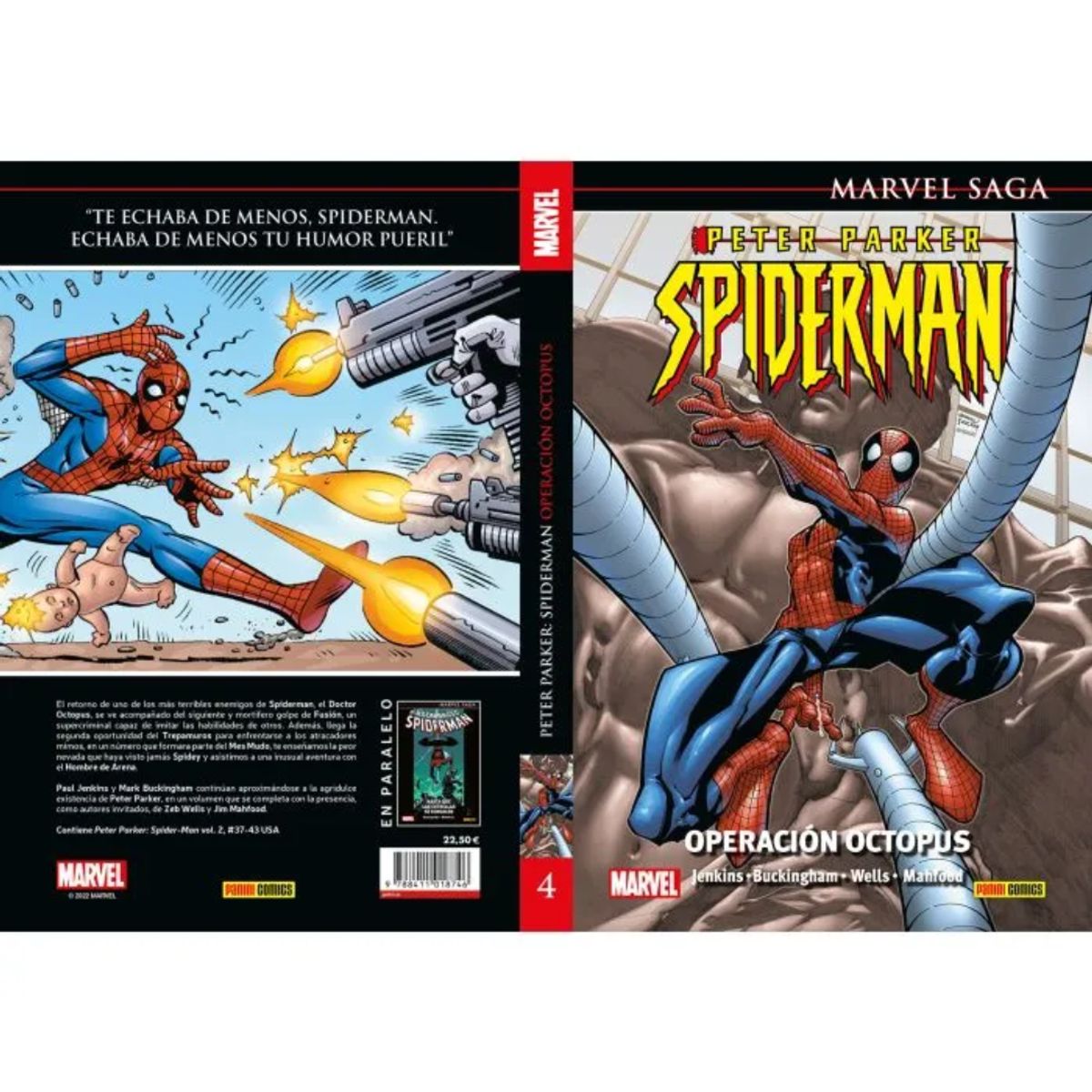 PANINI COMICS - Marvel Saga Peter Parker Spiderman N°4 - Operación Octopus