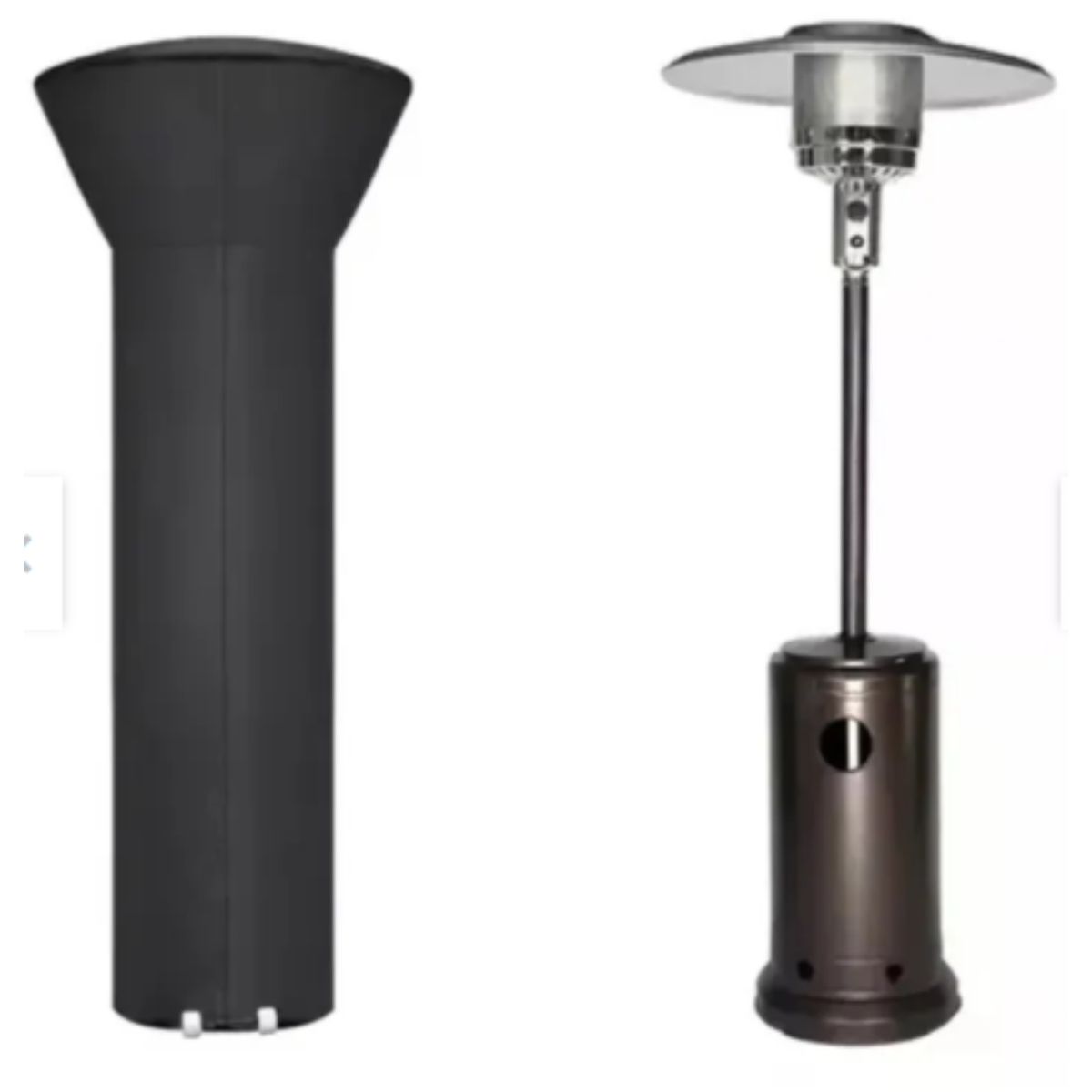 QRUBBER - Estufa Calefactor Exterior Patio - Terraza Tipo Reflector