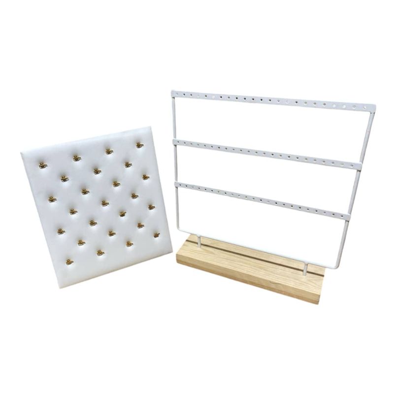 GENERICO - Pack 2 Soportes Exhibidores para Joyeria Gms