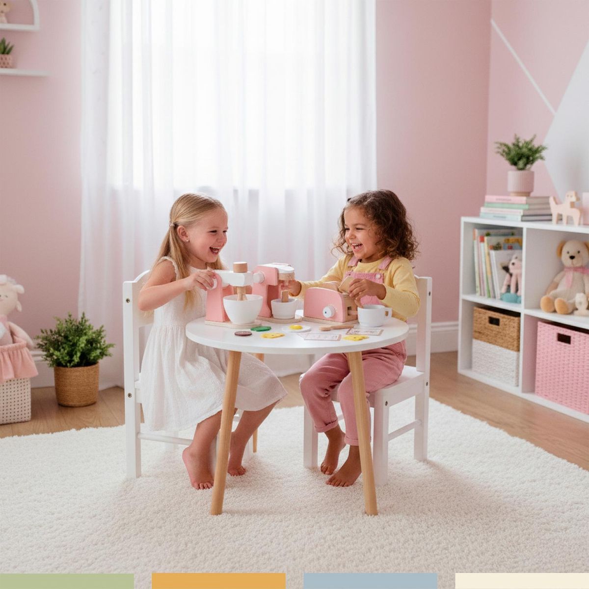 BANDU - Juguete Infantil Mini Electrodomésticos Cocina Madera Bandú