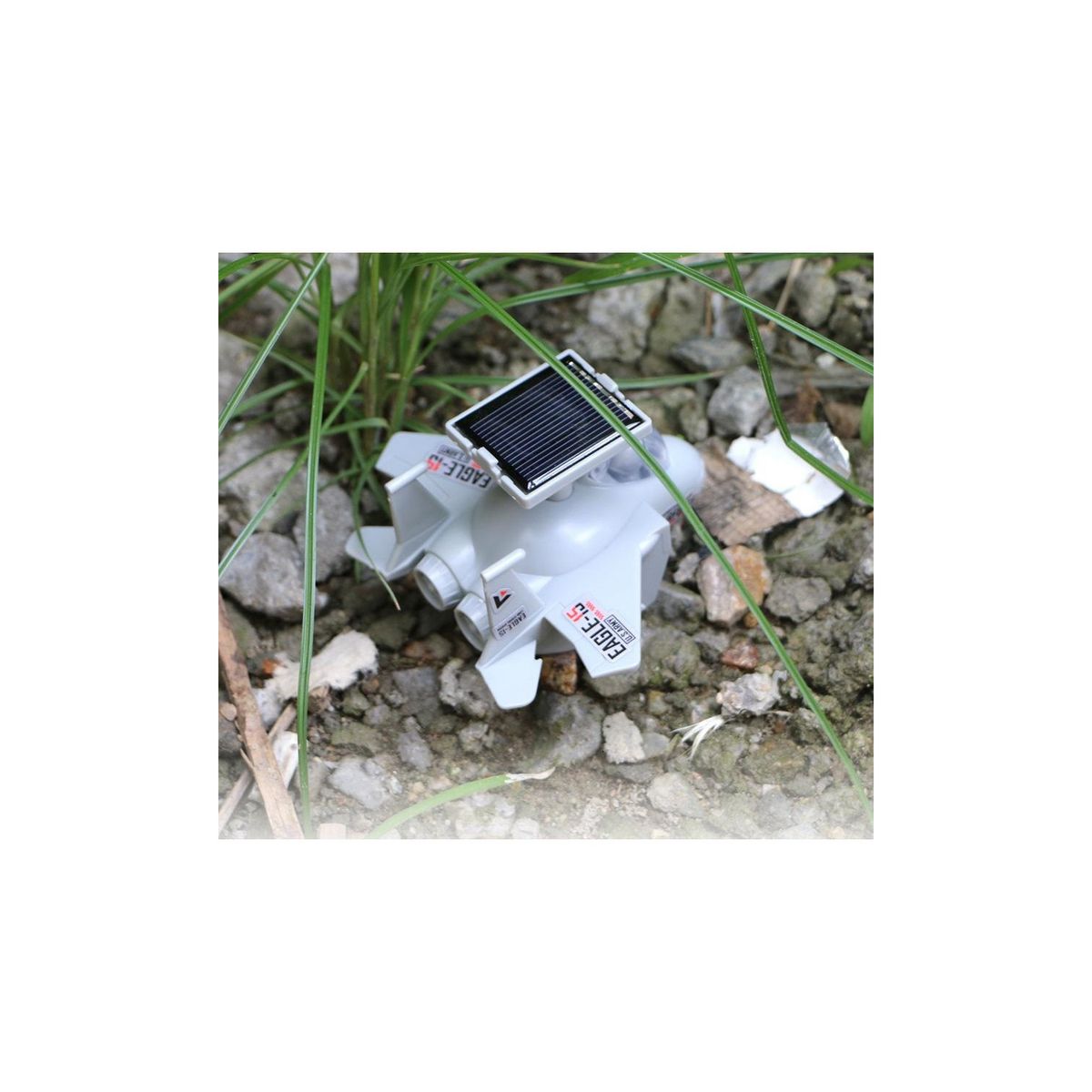 PUNTO STORE - Avión De Combate Solar Armable - PS