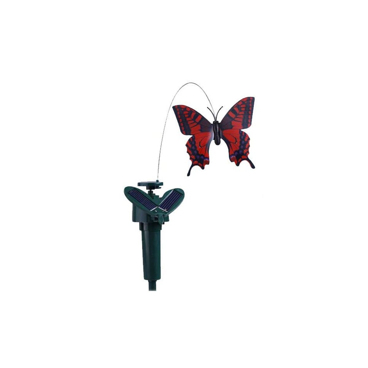 PUNTO STORE - Mariposa Solar Con Iluminación Y Movimiento Para Jardín - Ps