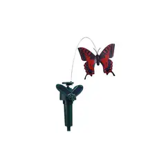 PUNTO STORE - Mariposa Solar Con Iluminación Y Movimiento Para Jardín - Ps