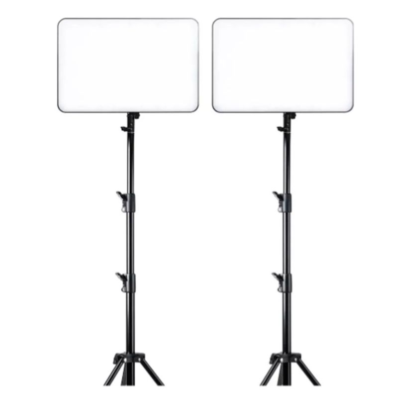 GENERICO - Panel Iluminación Lámpara Y Tripode Luz Led Fotografía Pack PL-36