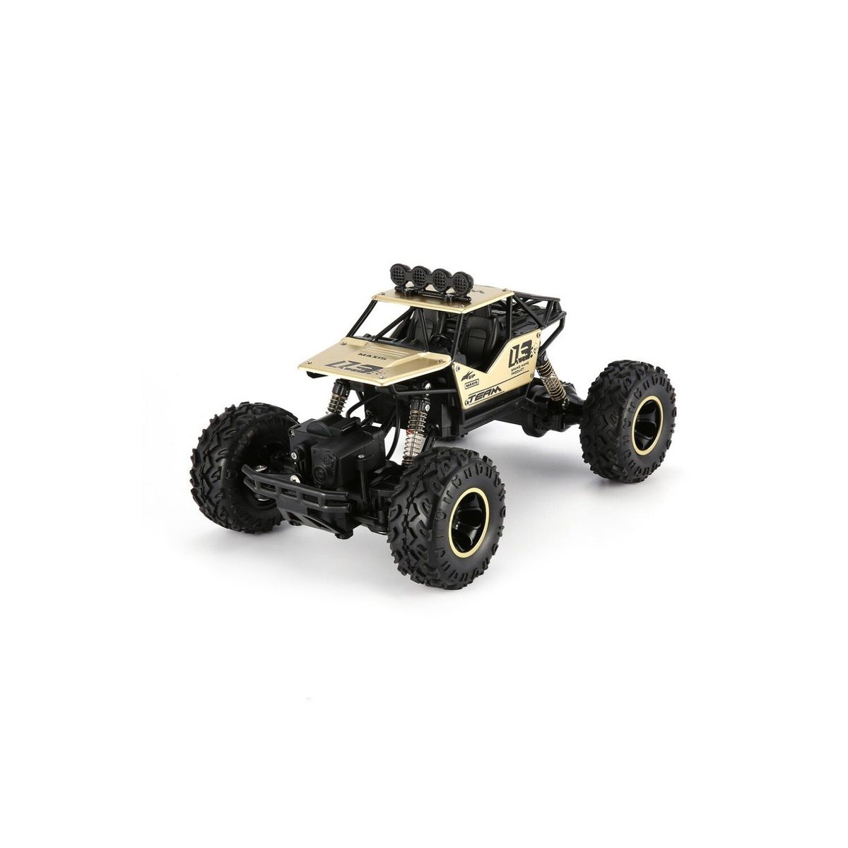 PUNTO STORE - Jeep A Control Remoto Todo Terreno Recargable Gold - Ps