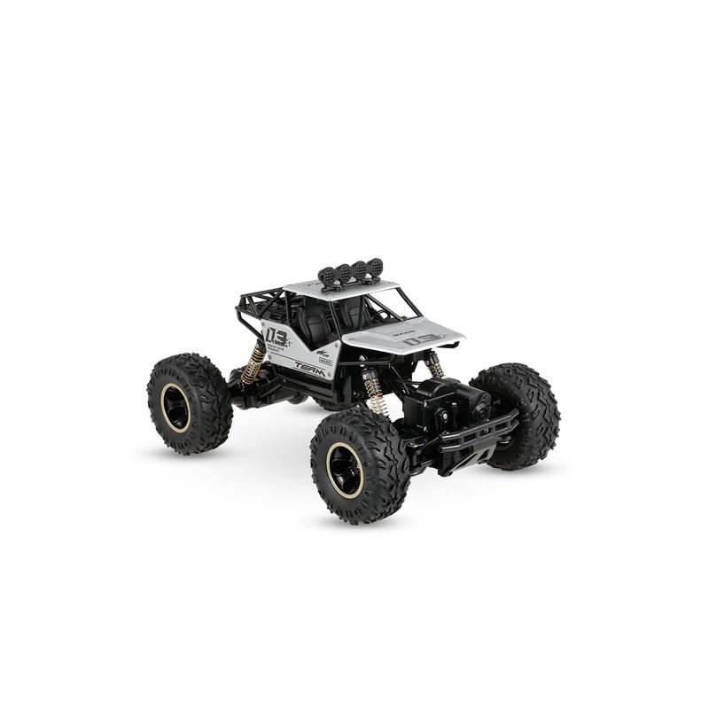 PUNTO STORE - Jeep A Control Remoto Todo Terreno Recargable Gris - Ps