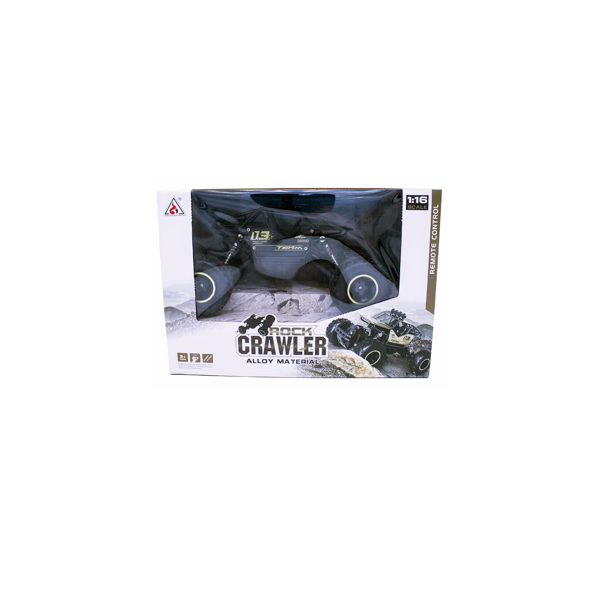 PUNTO STORE - Jeep A Control Remoto Todo Terreno Recargable Gris - Ps