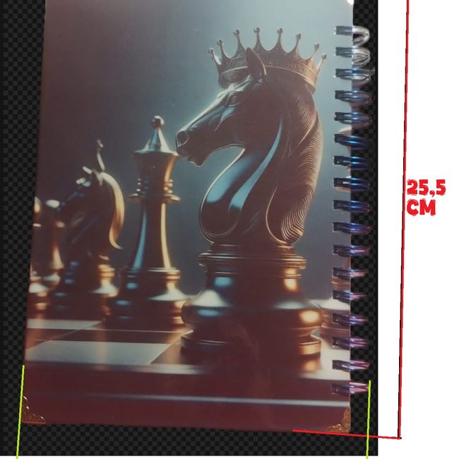 GATO AMARILLO - Ajedrez Libreta para anotar jugadas