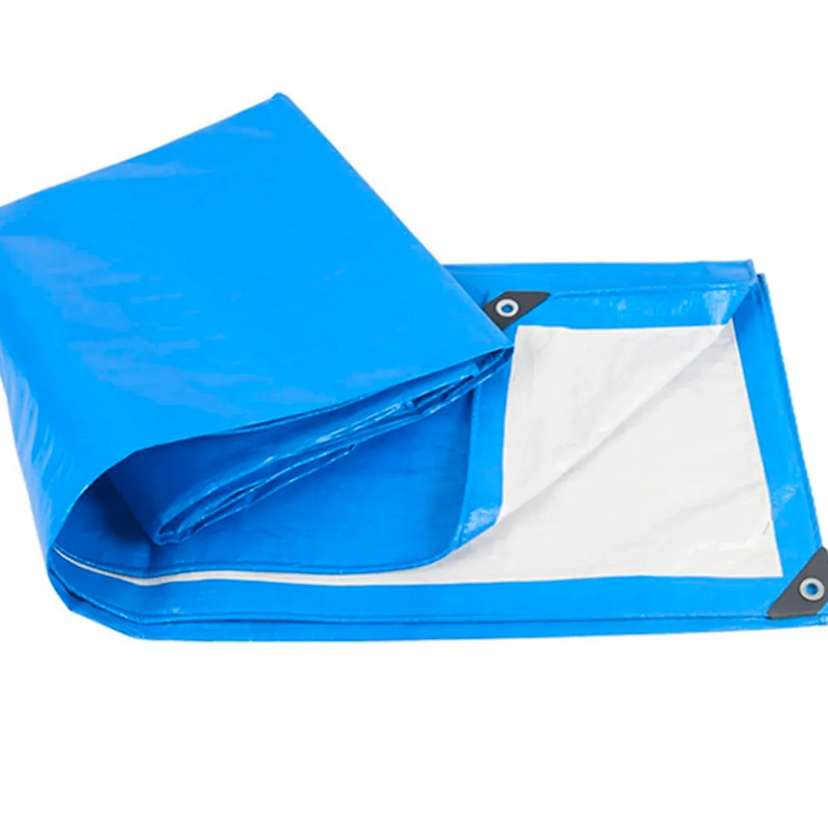 GENERICO - Lona Carpa Multiuso Impermeable Azul Con Ojales 6 X 4 Metros
