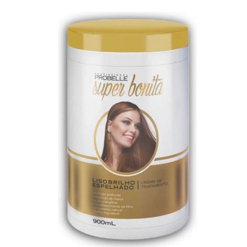 PROBELLE - Crema De Tratamiento Lisos Probelle 900ml Brillo Espejado