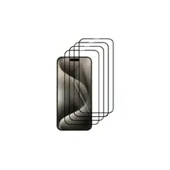 GENERICO - Pack 4 Láminas Mica De Vidrio Templado Pantalla Para iPhone 11 Pro