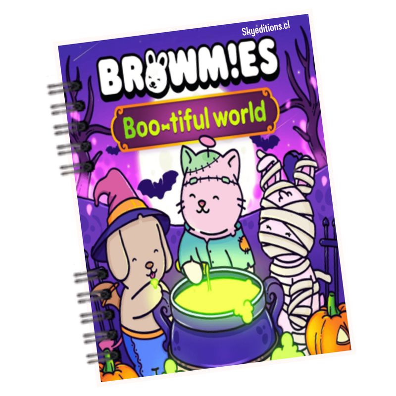 GENERICO - Libro Para Colorear Browmies - Bootiful World
