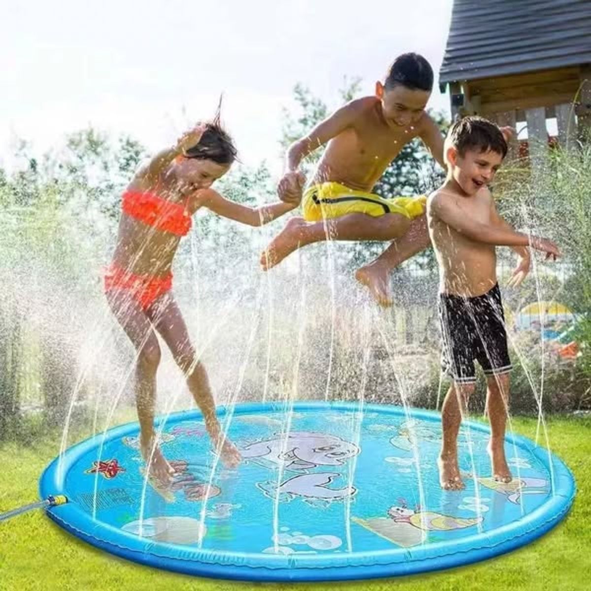 GENERICO - Juego alfombra agua para niños 100cm