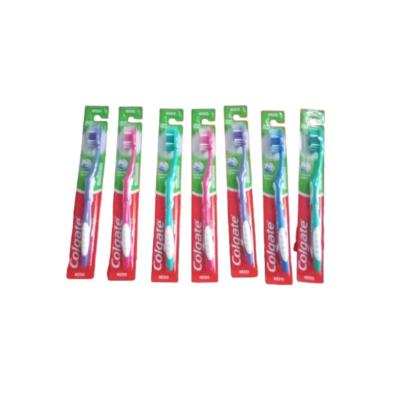 GENERICO - Pack 7 cepillos de dientes colgate premier clean