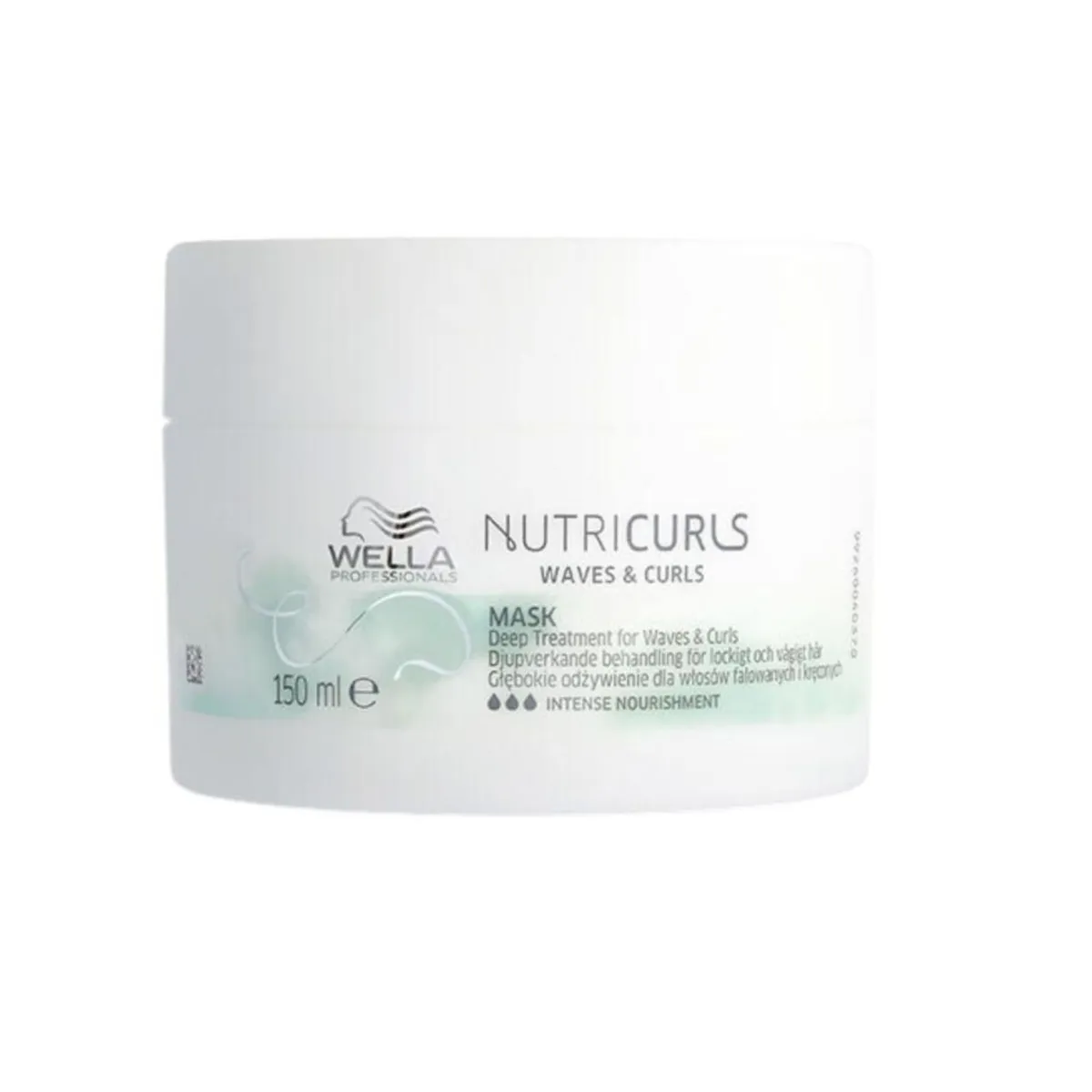 WELLA - Mascara Wella Nutricurls 150ml Nutre Profunda Anti Encrespamiento Hidrata