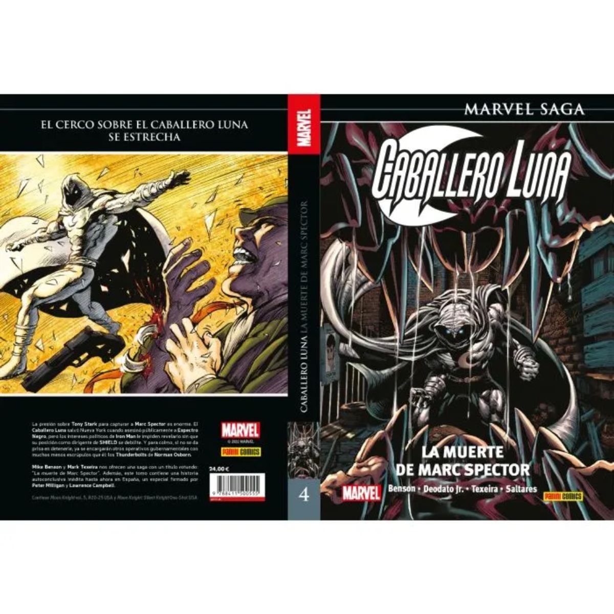 PANINI - Marvel Saga Caballero Luna N°4