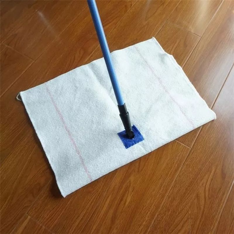 GENERICO - Pack 3 traperos de algodón con ojal limpiar pisos con ojal