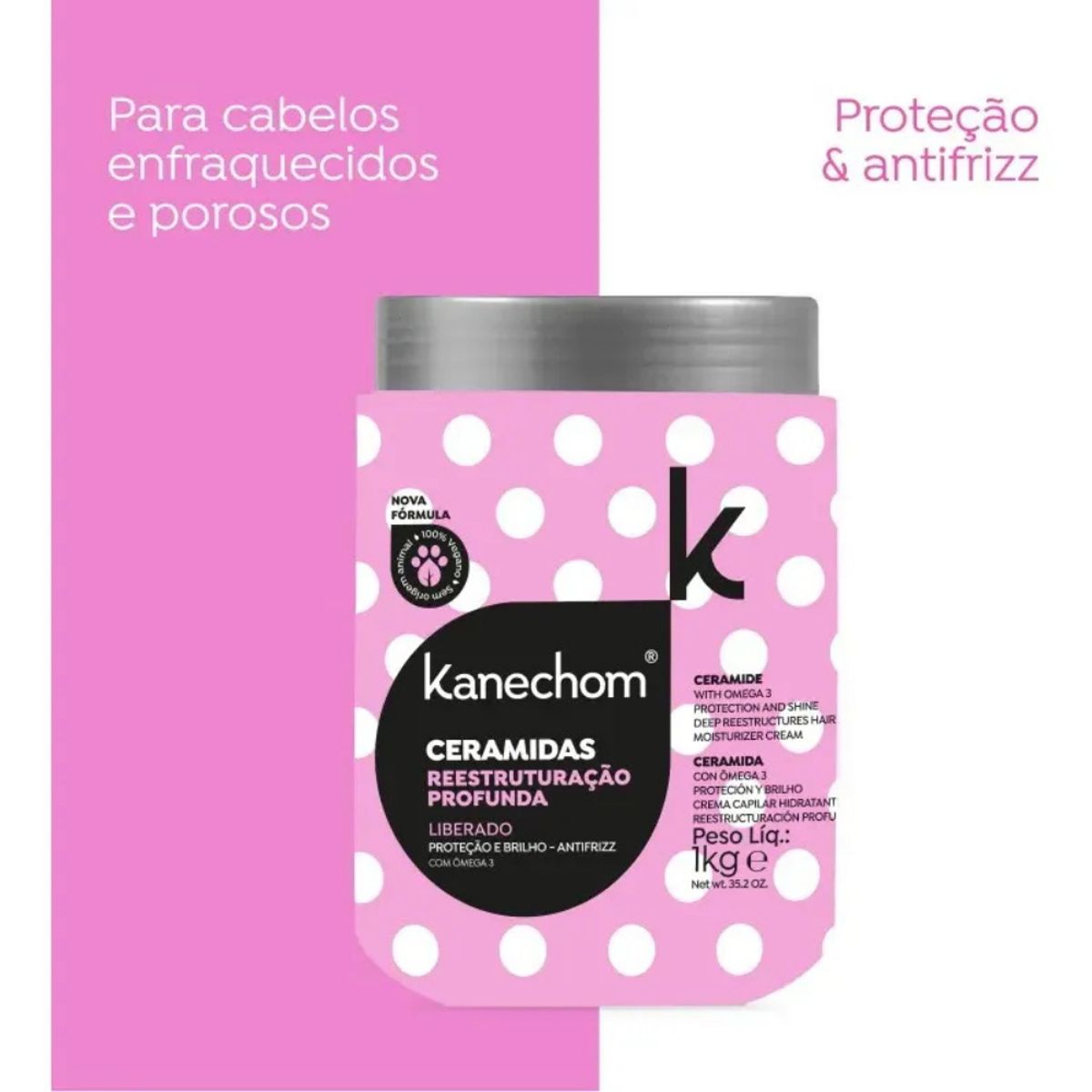 KANECHOM - Máscara Capilar Reestructuración Profunda Ceramidas Kanechom