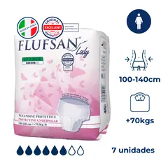 FLUFSAN - Ropa interior Extra absorción Mujer 7un Grande