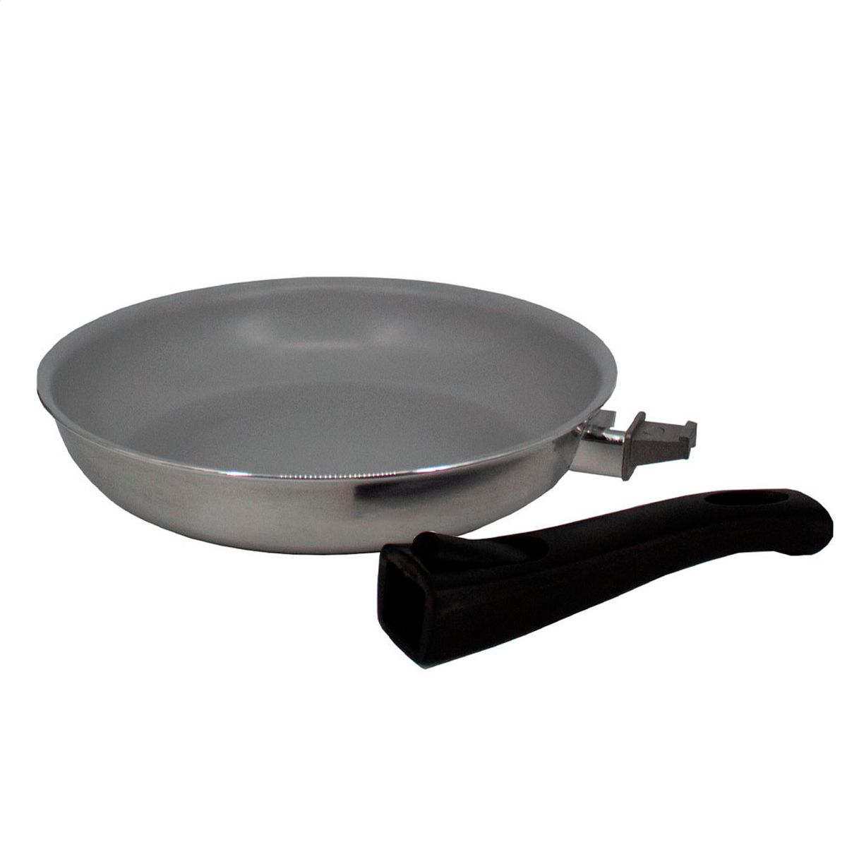 XTREM COOK STEEL - Sartén de Acero Inoxidable Interior Cerámico Antiadherente Libre de BPA XTREM COOK STEEL 20 cm
