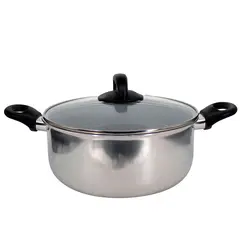 SWISS NATURE LABS - XTREM COOK STEEL OLLA 24 CM CON TAPA
