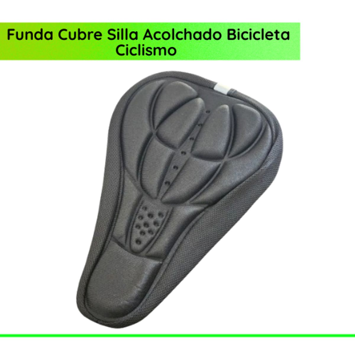 Funda Cubre Silla Acolchado Bicicleta Ciclismo, marca GENERICO - Foto Principal