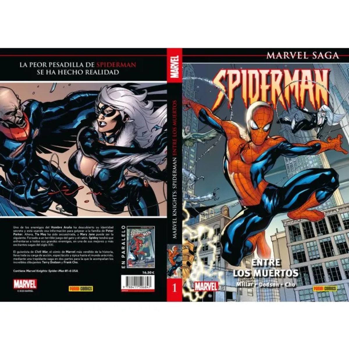 PANINI COMICS - Marvel Saga Marvel Knights Spiderman N°1 - Entre Los Muertos