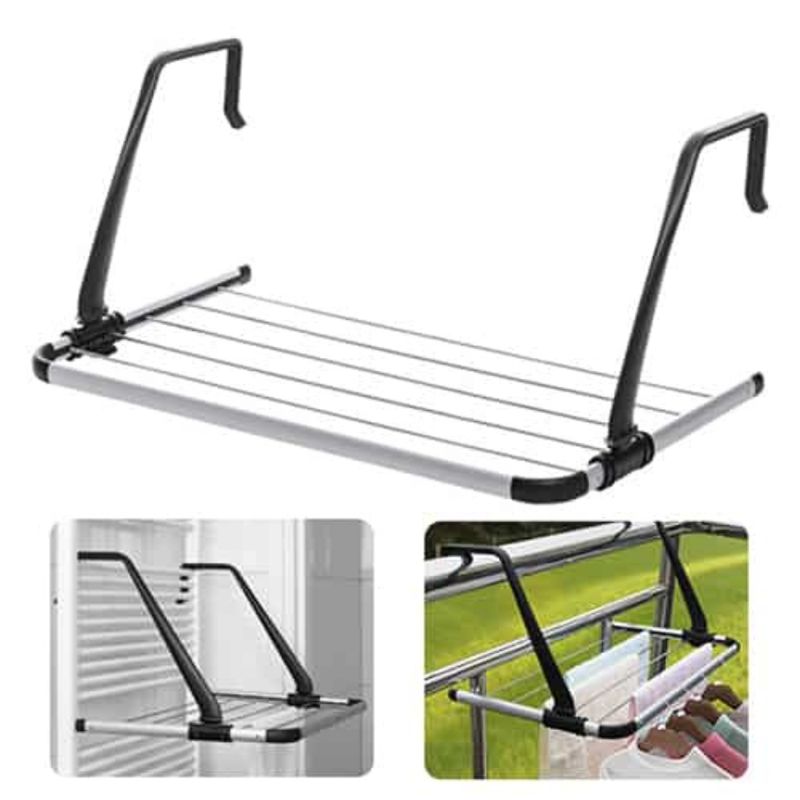 MOVI - Tendedero Plegable de Acero Inoxidable
