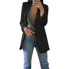 GIOIO - Mujer De Elegante Color Sólido Saco Blazer blazer Dama