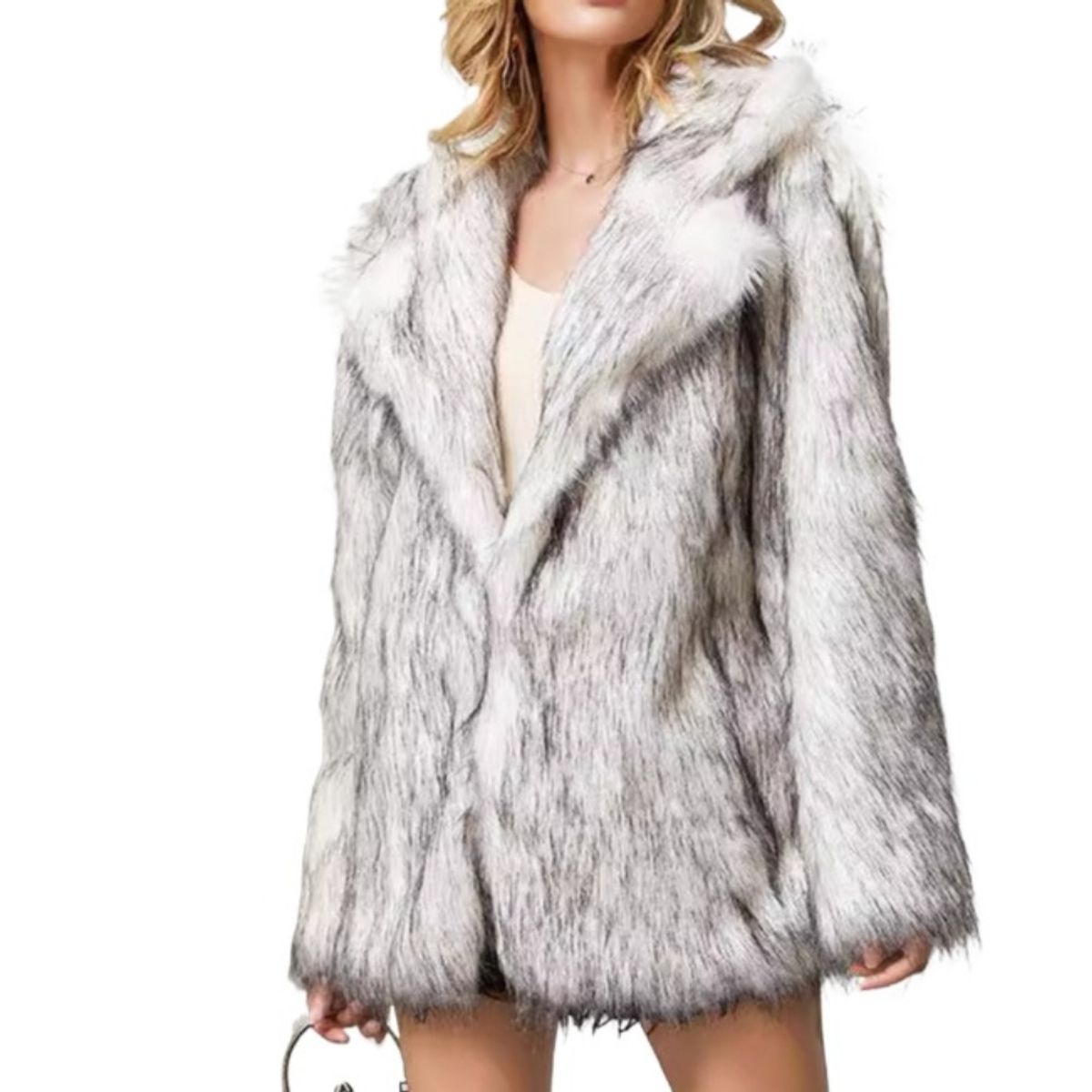 GIOIO - Sobretodo Mujer Ecopiel Clásico Moderno Cintura Media Largo Elegante​