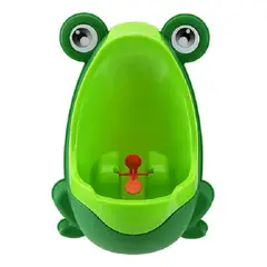 GENERICO - Urinario De Entrenamiento Baby Toilet Frog Color Verde