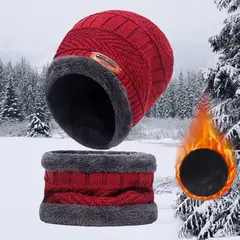 TIOZONEY - Gorro Y Bufanda Set Invierno