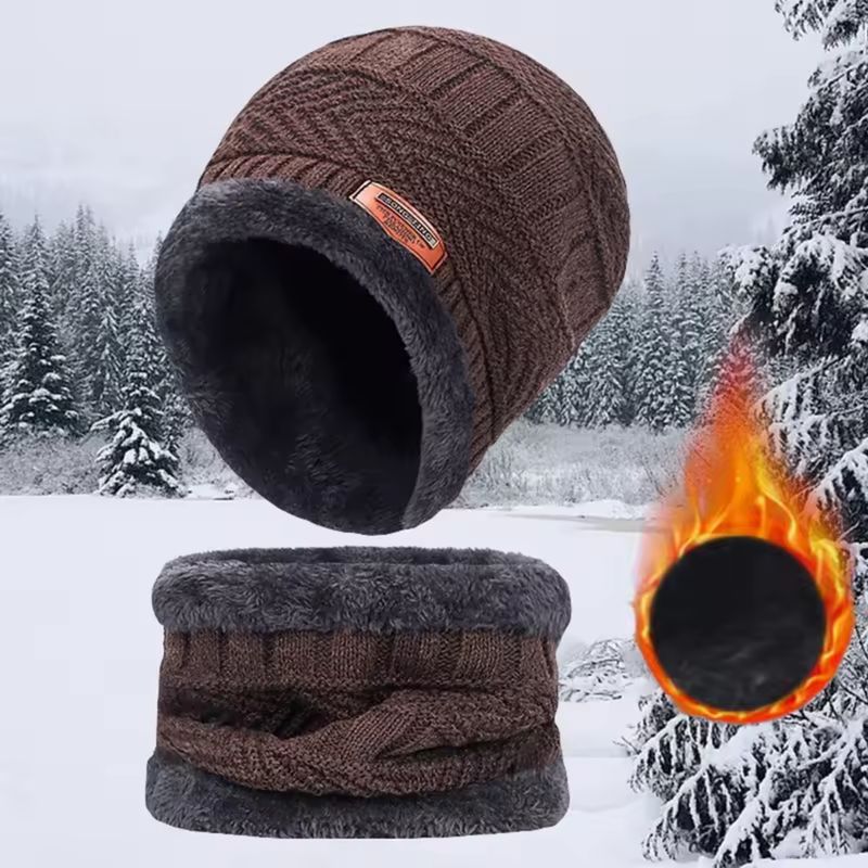 TIOZONEY - Gorro Y Bufanda Set Invierno