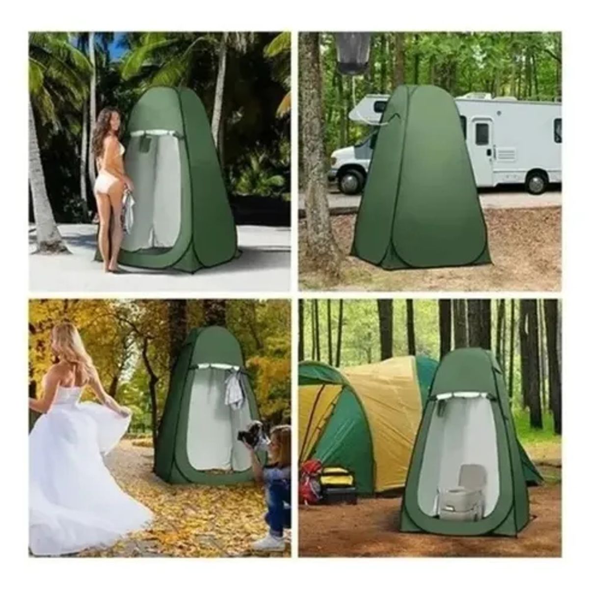 GENERICO - Carpa 1 Persona Carpa Baño Carpa Camping Vestidor Portátil