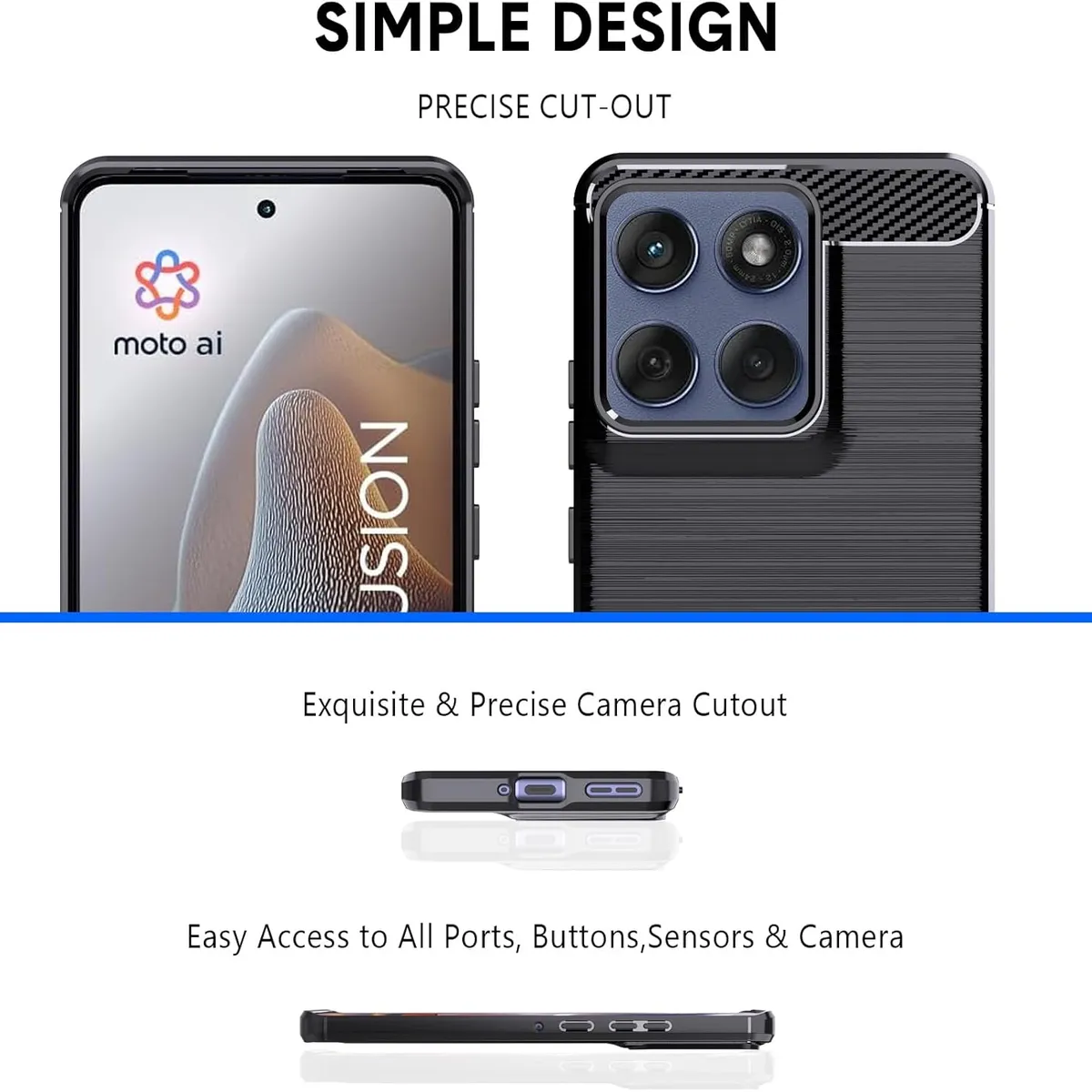 GENERICO - CARCASA PARA MOTOROLA EDGE 60 FUSION