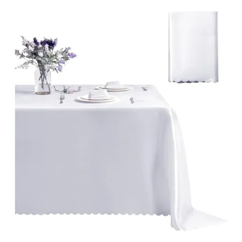 GENERICO - Mantel Rectangular Antimanchas 210 X 150 Cm Mesa Colores