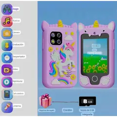 GENERICO - Teléfono inteligente para niños morado 00220MO