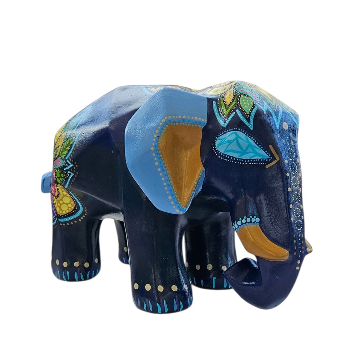 CREA TALLER - Elefante decorativo de cerámica