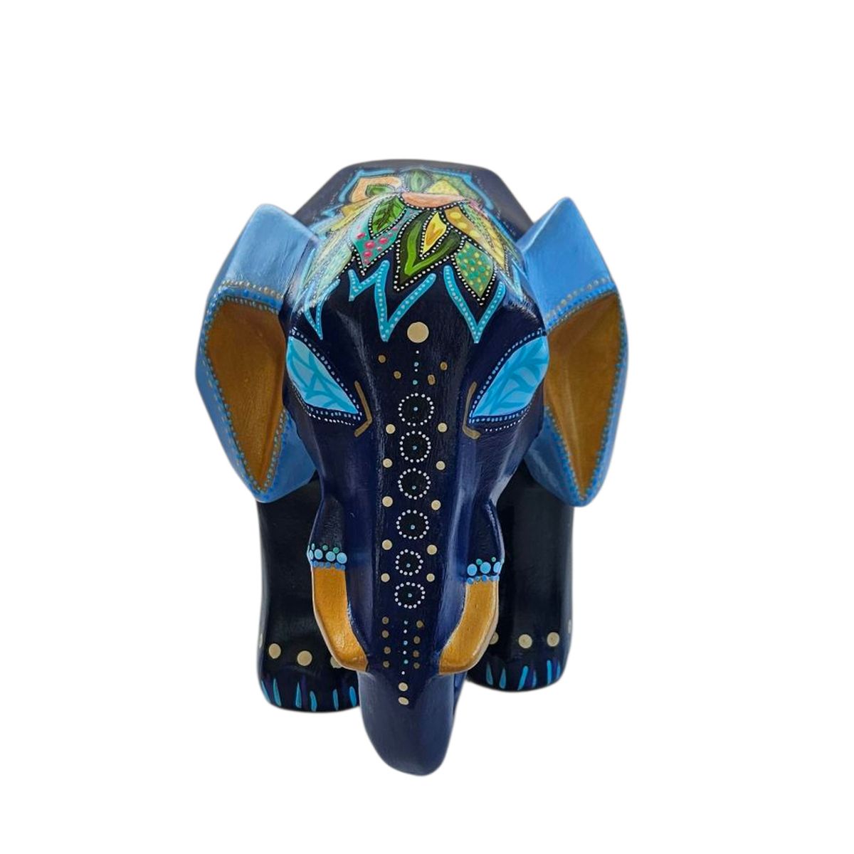 CREA TALLER - Elefante decorativo de cerámica