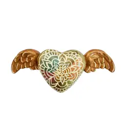 CREA TALLER - Corazón alado decorativo